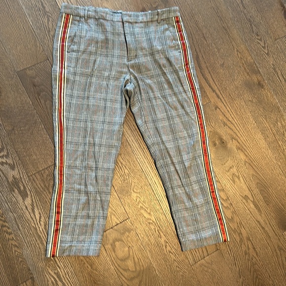 Zara sz M pants w stripe - Picture 3 of 6